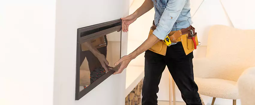 Metal Fireplace Installation in Alexander City, Alabama