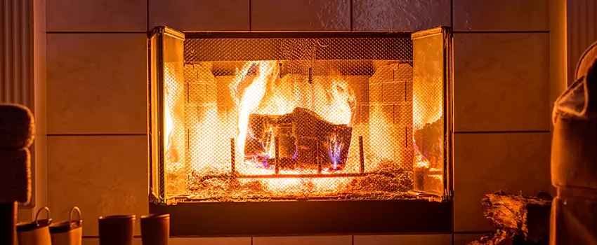 Mendota Hearth Landscape Fireplace Installation in Alexander City, Alabama