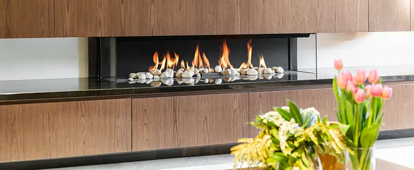 Double-height Fireplace Design Refurbishment in Alexander City, Alabama